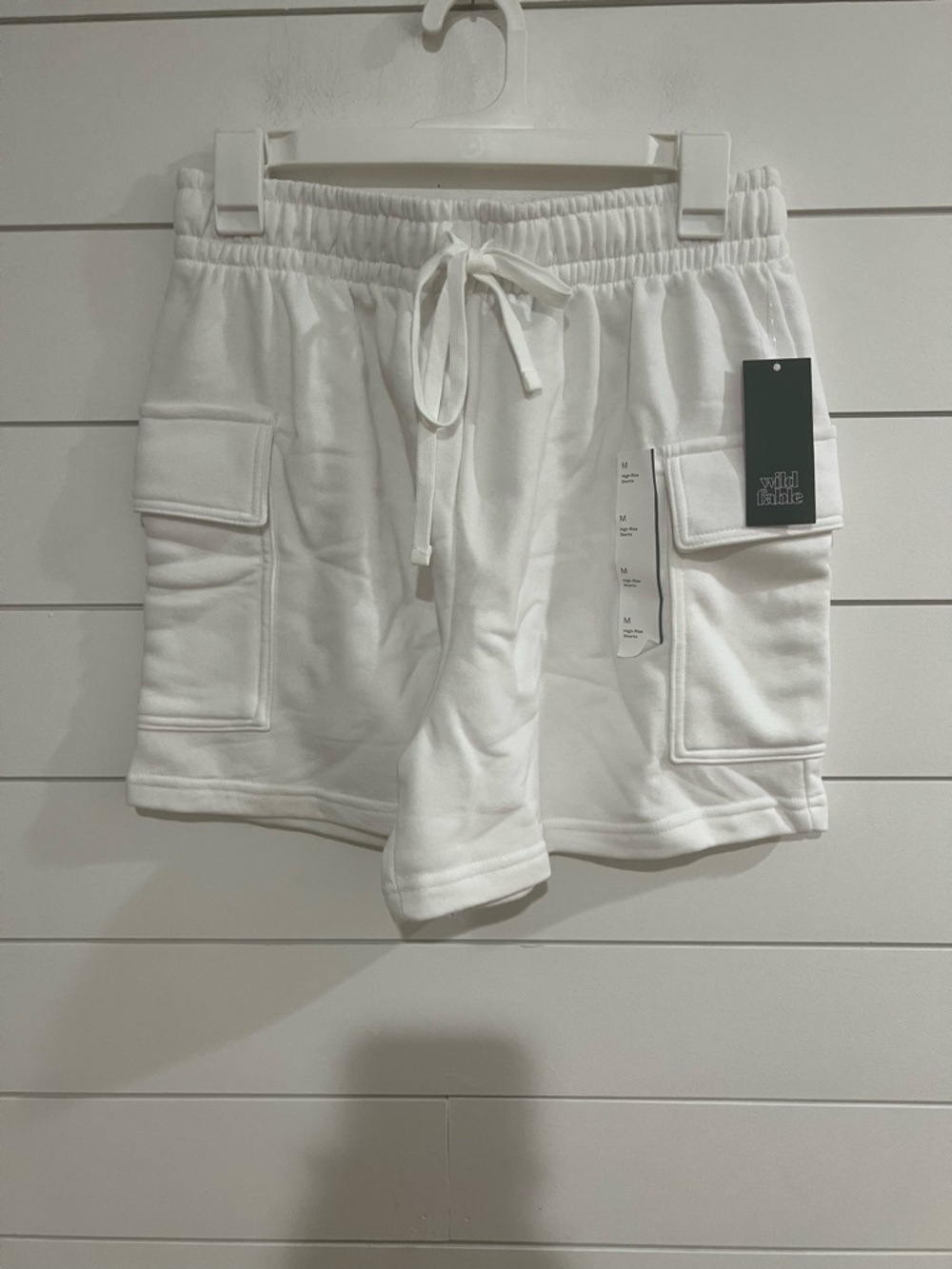 wild fable White Cargo Lounge Shorts